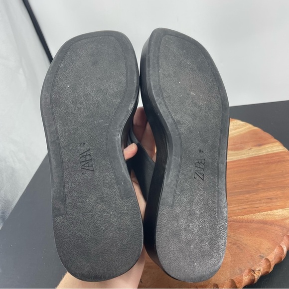 Zara Black Women's Sandals - Picture 5 of 8
